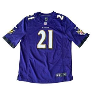 Nike On Field Baltimore Ravens #21 Mark Ingram II Football‎ Jersey Men's XL